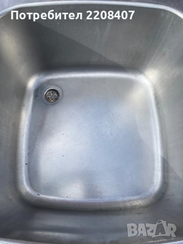 Мивка неръждавейка, снимка 4 - Обзавеждане за заведение - 53521416