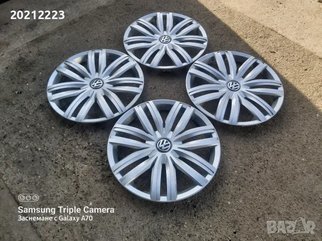 4 броя Оригинални тасове за Vw 16, снимка 5 - Аксесоари и консумативи - 48585971