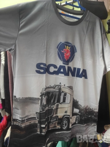 SCANIA тениски -големи размери, снимка 7 - Аксесоари и консумативи - 52423365