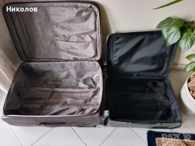 Куфар 2бр усилени колелца "AUSTRIAN AIRLINES "50/35/25см" "20лв"!+Доставка!, снимка 8 - Куфари - 52373447