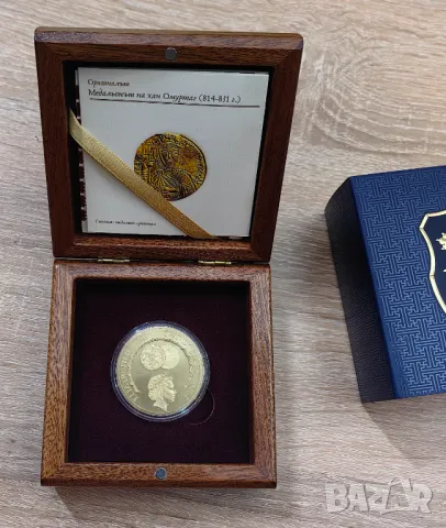 Печатът на хан Омуртаг - сребърна монета - 2 долара 2018, снимка 2 - Нумизматика и бонистика - 48142243