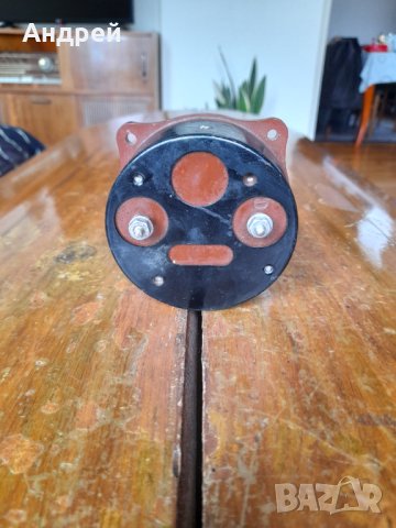 Стара измервателна система,измервателен уред,амперметър #6, снимка 4 - Антикварни и старинни предмети - 40426351