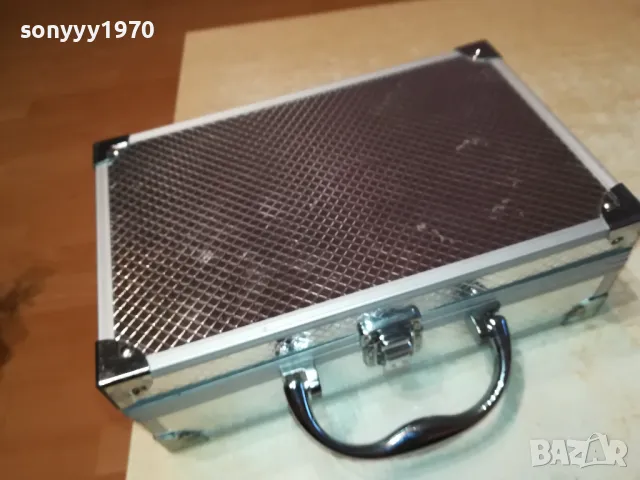 АЛУМИНИЕВ КУФАР ЗА МИКРОФОНИ АУДИО ИЛИ ЦЕННОСТИ 2401251521, снимка 10 - Микрофони - 48812321