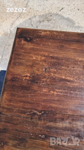 Маса холна масив махагон №47, снимка 8 - Маси - 51650317