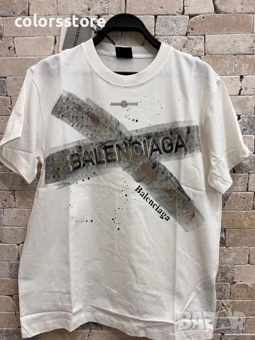 Мъжка тениска Balenciaga/IM37b /, снимка 3 - Тениски - 53443300