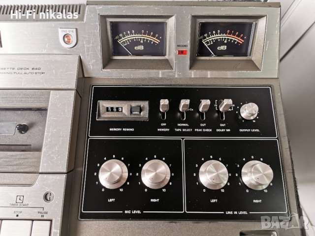 Стерео касетъчен дек TECHNICS NATIONAL RS-640USD, снимка 3 - Декове - 40011739