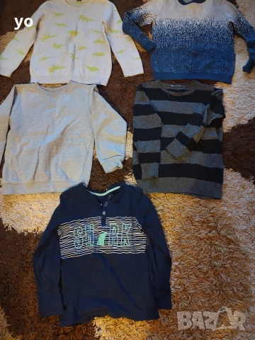 Детски дрехи размер  и два чифта сандали Найк номер 33,5, снимка 3 - Детски панталони и дънки - 52983225