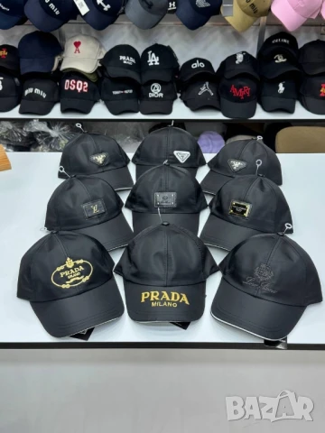 шапки с козирка prada fendi christian dior burberry , снимка 7 - Шапки - 51352804