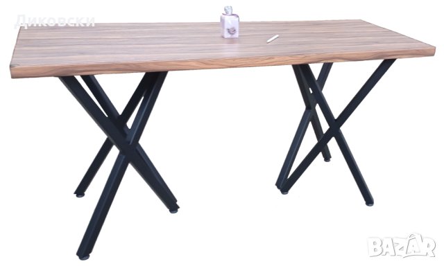 Поръчкови и стандартни! Метални крака за маса Х образни модел 026 за 1 бр., снимка 3 - Маси - 40374794