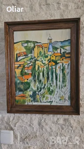 Много красива и нежна картина.  Масло  , снимка 2 - Картини - 47471336