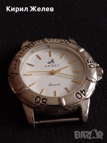 Изискан модел мъжки часовник AMBRE QUARTZ много красив стилен дизайн - 26849, снимка 6 - Мъжки - 36536416