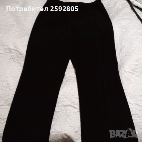 Черен панталон, снимка 2 - Панталони - 44025548