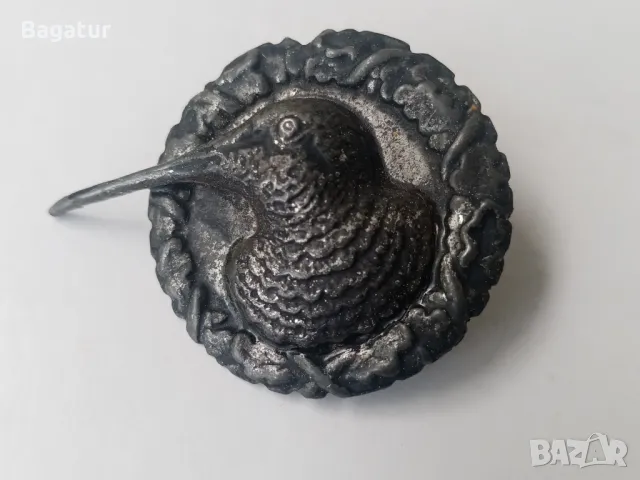 Рядък знак, Царски,Бекас,значка, ловен, медал,, снимка 4 - Антикварни и старинни предмети - 50155134