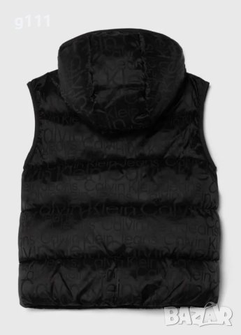  Calvin Klein елек с качулка, снимка 2 - Елеци - 43571853
