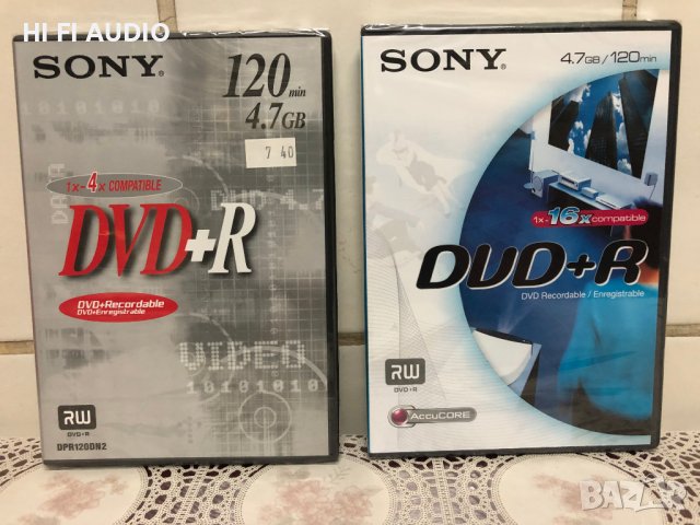 Sony DVD+RW 4.7GB i Sony DVD-RV, снимка 6 - Камери - 43331345