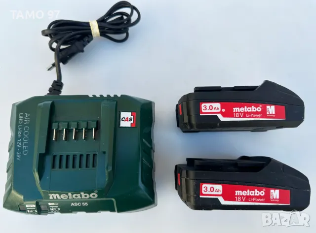 METABO SB 18 LT - Акумулаторен ударен винтоверт 2x18V 3.0Ah, снимка 7 - Винтоверти - 47389551