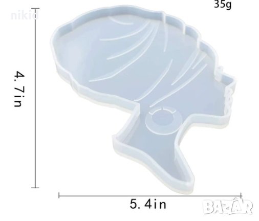жена с чалма лице силиконов молд форма подложка за чаша чаши шоколад смола гипс фондан основа, снимка 3 - Форми - 34985430