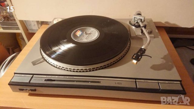 Грамофон JVC с доза Pioneer, директно задвижване + 3 плочи, снимка 7 - Грамофони - 39081257