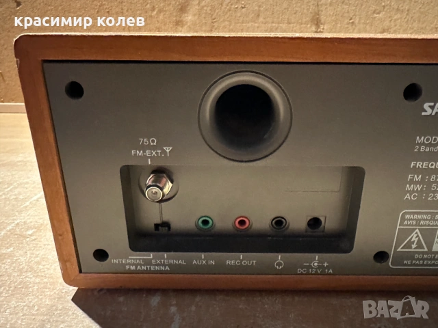 радиоприемник "SANGEAN WR-1", снимка 9 - Радиокасетофони, транзистори - 53258362