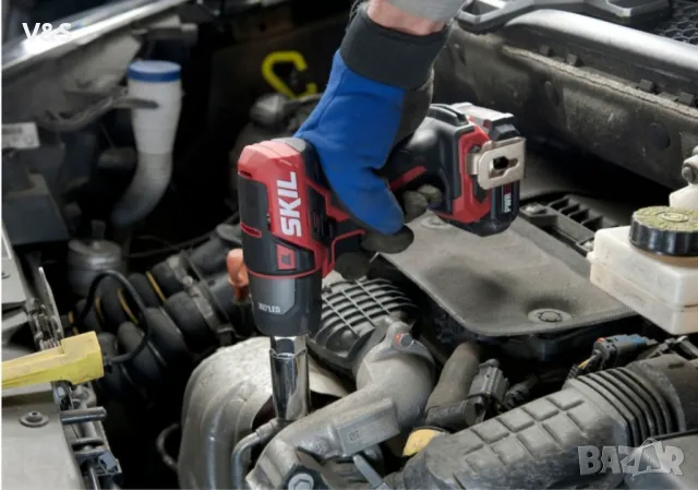 Ударен акумулаторен винтоверт SKIL SD1E228001, 12 V, Безчетков мотор, Компактен 2500 об./мин., 140 N, снимка 7 - Винтоверти - 48225760