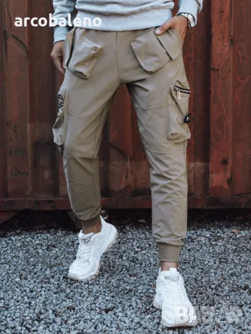 Мъжки карго панталон, 3цвята , снимка 5 - Панталони - 47722228