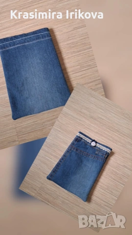  Дънкови калъфи за таблет, снимка 4 - Чанти - 53216153