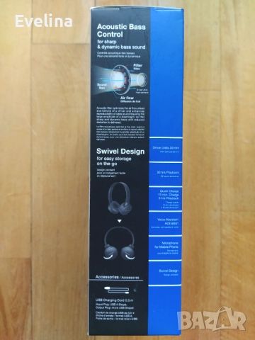 Безжични слушалки Panasonic RB-HF420B, снимка 7 - Bluetooth слушалки - 52978695