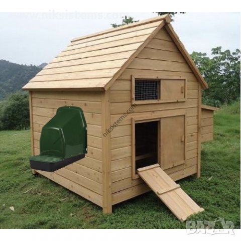 Гнездо за Кокошки - Автоматично Единично външно Арт. №: 73144-10133, снимка 5 - За птици - 32897416