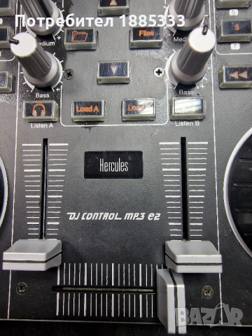 hercules dj control mp3 e2 в много добро състояние., снимка 1 - Друга електроника - 44863604