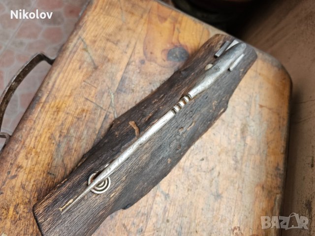 стар кован нож , снимка 7 - Антикварни и старинни предмети - 43623197