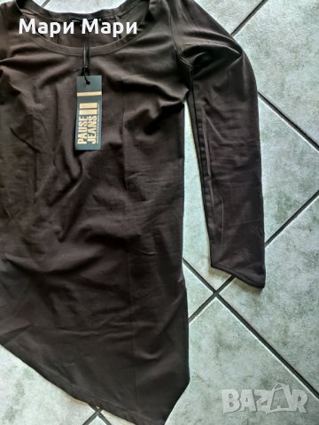 Pause Jeans  асиметрична блуза, снимка 6 - Блузи с дълъг ръкав и пуловери - 26357967