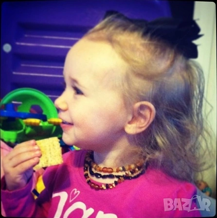 Детски - бебешки герданчета от кехлибар за зъбки и колики, снимка 4 - Други - 53346530