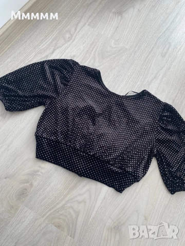 Блузка H&M S, снимка 3 - Корсети, бюстиета, топове - 52648679