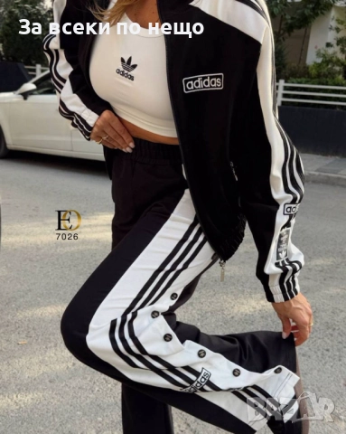 Adidas Дамски Спортен Комплект🔝Дамски Спортен Екип Адидас - Налични Различни Цветове Код SK276, снимка 3 - Спортни екипи - 52597057