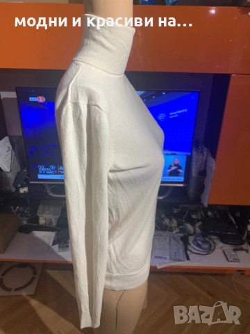 Дамско поло Mos Mosh, размер  S и поло  UNIQLO слонова кост, размер М, снимка 13 - Блузи с дълъг ръкав и пуловери - 53161847