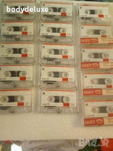 Silver SC60 аудио касети 