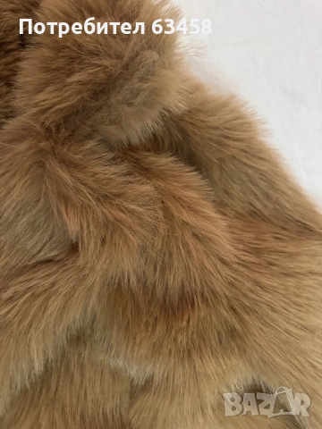 Дамско палто с косъм размер М, снимка 4 - Палта, манта - 53393815