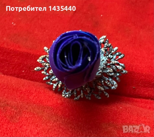 Пръстен от серията “Тайната градина” на дизайнерката Анелия Милчева, снимка 4 - Пръстени - 52222519