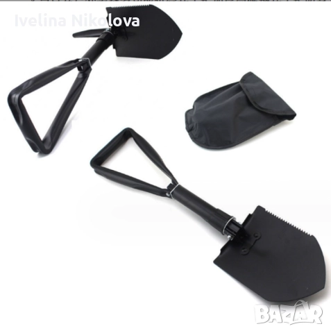 Многофункционална сгъваема градинска лопата от стомана, снимка 5 - Градински инструменти - 51465122