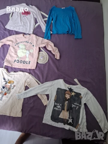 детски блузки с дълъг ръкав 6-7 г., снимка 3 - Детски Блузи и туники - 50579341