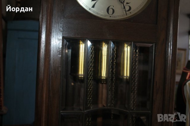 Немски паркетен часовник ''Lorenz Furtwangler Sohne'', снимка 11 - Антикварни и старинни предмети - 44115613