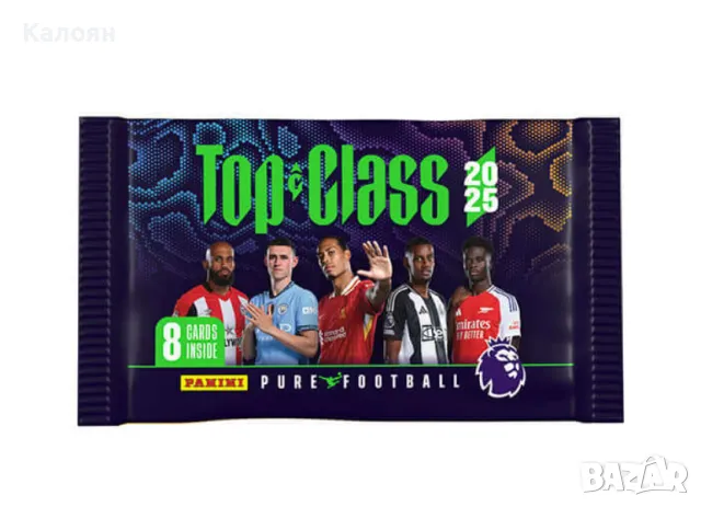 Албум за карти Panini Premier League Top Class 2025 (270 карти), снимка 2 - Колекции - 49662491