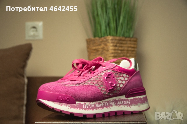 💖 Маратонки Liu Jo – „Made to Feel Amazing“, снимка 5 - Маратонки - 52361123