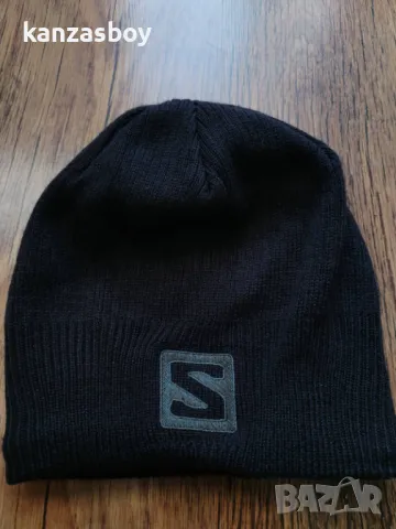 Salomon LOGO BEANIE - страхотна зимна шапка , снимка 3 - Шапки - 49226814