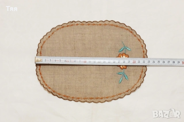 Комплект ленени салфетки за сервиране , снимка 6 - Други - 53078717