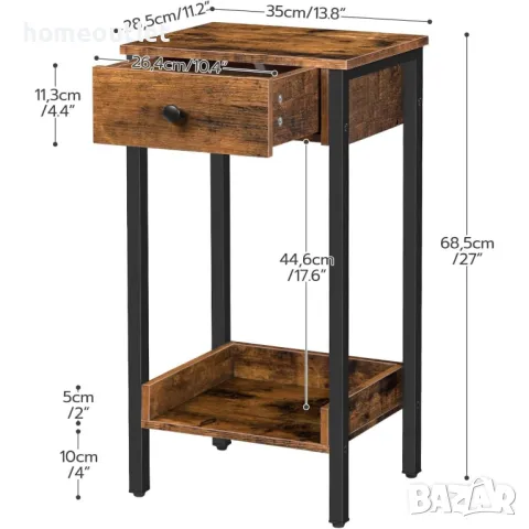 ПРОМОЦИЯ Помощна масичка с многофункционално приложение BF71BZ01, снимка 4 - Маси - 49309673