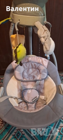 Електрическа люлка фишър прайс!, снимка 3 - За бебешки колички - 52286967