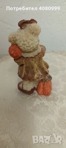 Мини фигурка "Меченце с бебе", мисля клей, снимка 4 - Колекции - 51969004