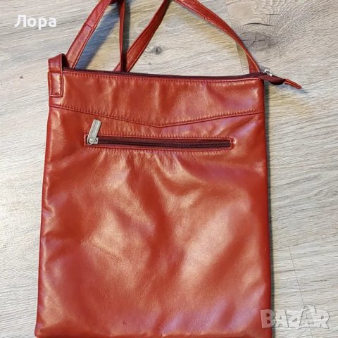 Дамска чанта естествена кожа, снимка 2 - Чанти - 48518972