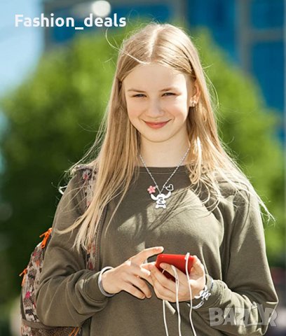 Нов сладък Комплект бижута за малко момиче дете Гривна колие, снимка 5 - Бижутерийни комплекти - 39988567